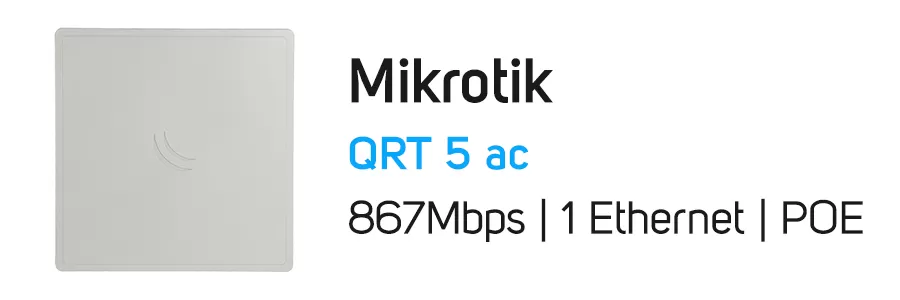 آنتن رادیو وایرلس QRT 5 ac میکروتیک مدل Mikrotik RB911G-5HPacD-QRT