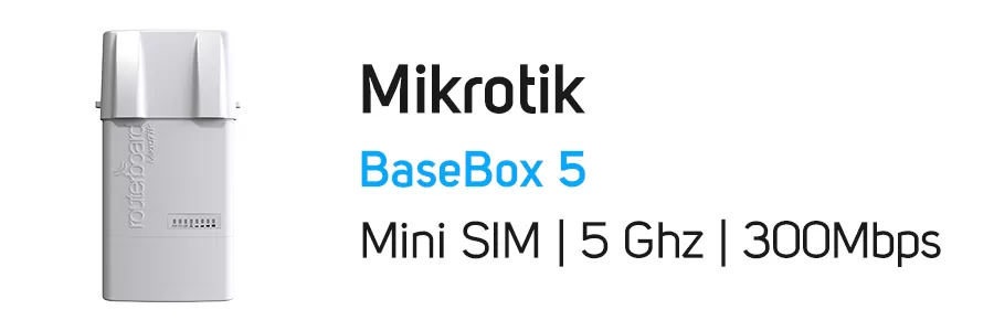 آنتن رادیو وایرلس BaseBox 5 میکروتیک مدل Mikrotik RB912UAG-5HPnD-OUT