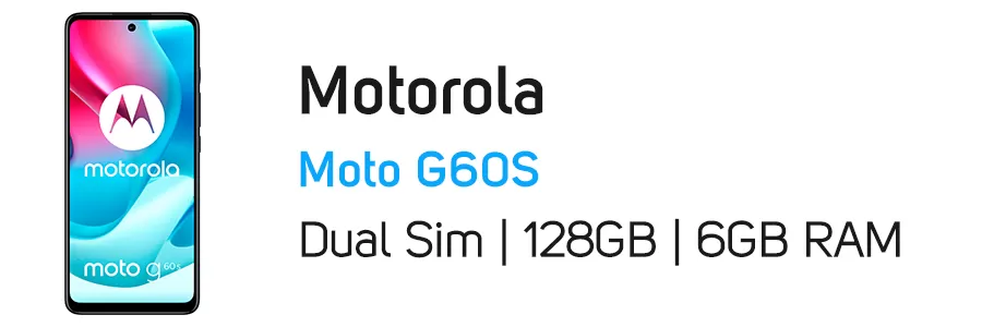 گوشی موبایل موتورولا Moto G60S با ظرفیت 128 گیگابایت و رم 6 گیگابایت