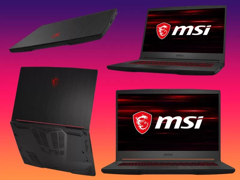 لپ تاپ گیمینگ ام اس آی مدل MSI GF65 Thin 10SDR Corei7(10750H) 16GB 512GB SSD 6GB(GTX 1660Ti) FHD IPS 144Hz Gaming Laptop