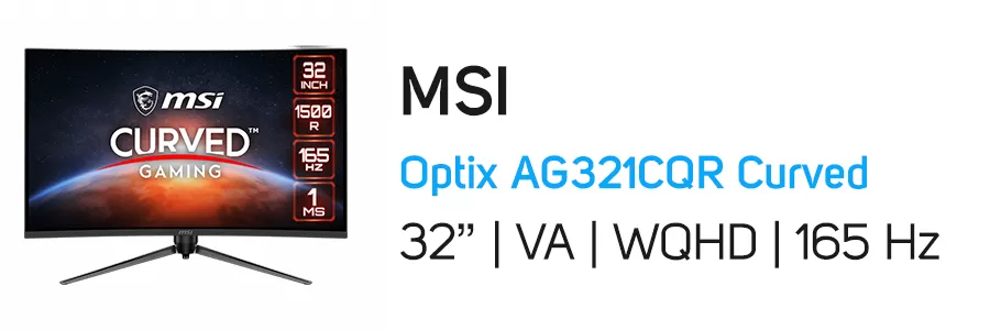 مانیتور منحنی 32 اینچ گیمینگ ام‌اس‌آی مدل MSI Optix AG321CQR