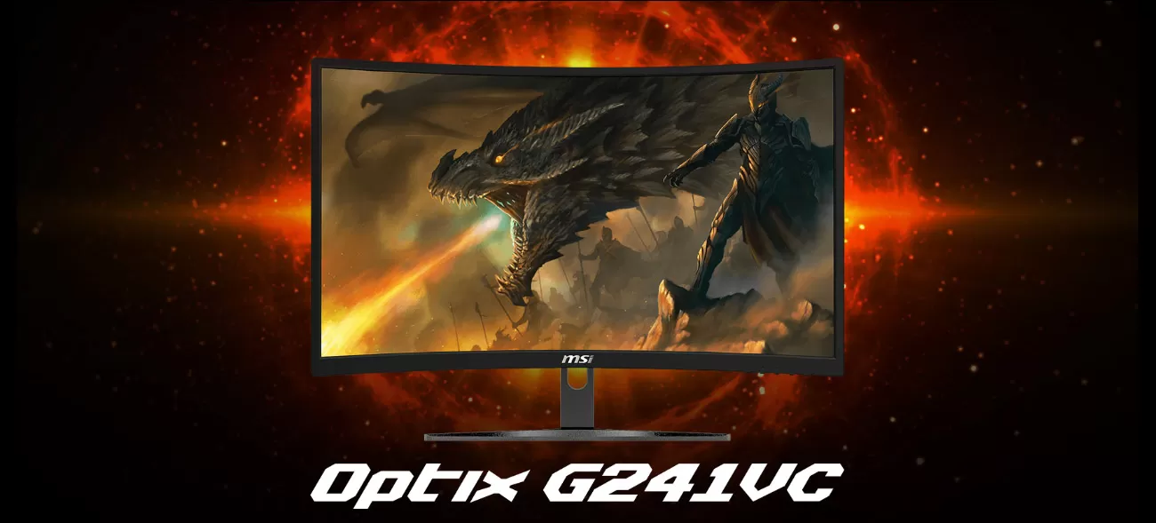 صفحه نمایش 24 اینچ ام‌اس‌آی مدل MSI Optix G241VC