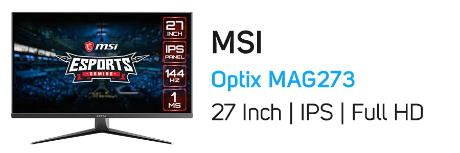 مانیتور 27 اینچ گیمینگ ام اس آی مدل MSI Optix MAG273