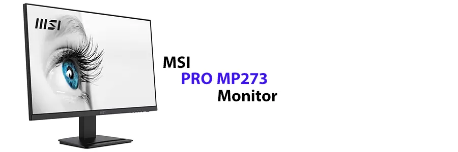 مانیتور 27 اینچ ام اس آی مدل MSI Pro MP273 Monitor