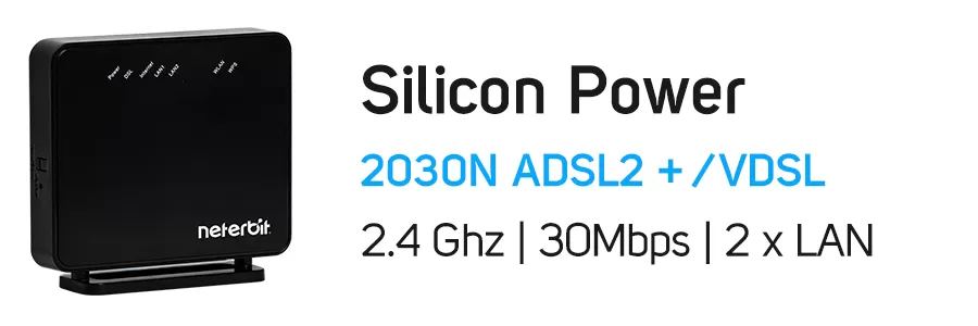 مودم روتر بیسیم ADSL2+ / VDSL نتربیت مدل Neterbit NV-2030N