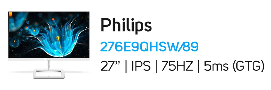 مانیتور 27 اینچ فیلیپس مدل Philips 276E9QHSW/89