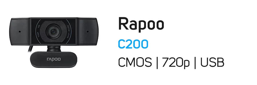 وب کم رپو مدل Rapoo C200