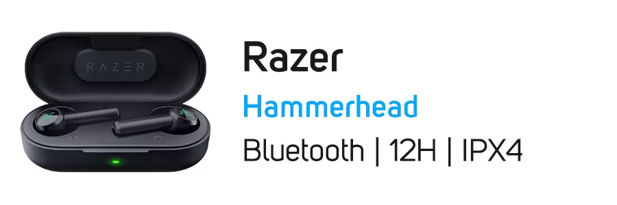 هدفون بی سیم بلوتوثی ریزر مدل Razer Hammerhead