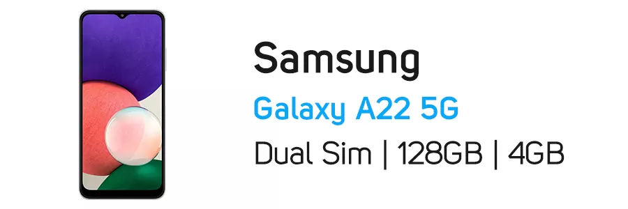 گوشی موبایل گلکسی A22 سامسونگ مدل Samsung Galaxy A22 5G 128GB / 4GB