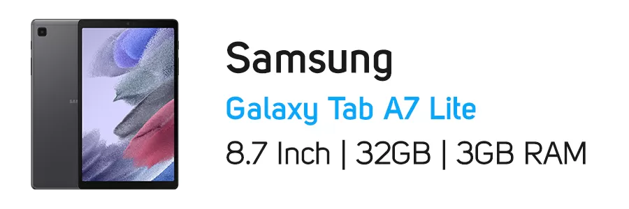 تبلت سامسونگ مدل Samsung Galaxy Tab A7 Lite 32GB 3GB