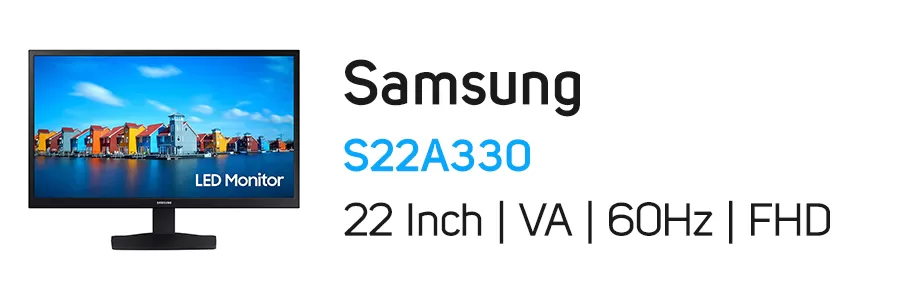 مانیتور 22 اینچ سامسونگ مدل Samsung S22A330