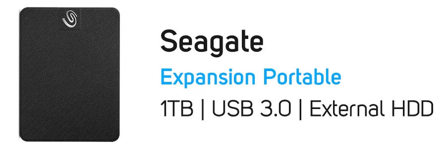 هارد‌ دیسک اکسترنال سیگیت 1 ترابایت مدل Seagate Expansion Portable 1TB