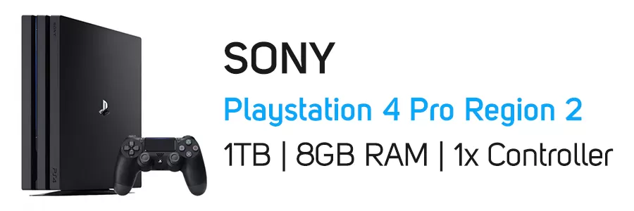 کنسول بازی پلی استیشن سونی مدل Sony Playstation 4 Pro Region 2 1TB