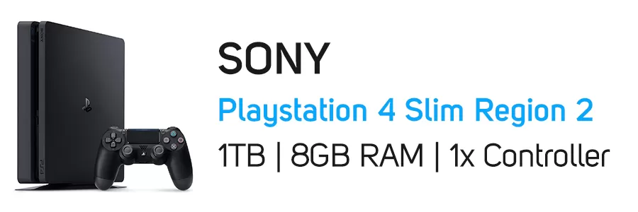 کنسول بازی پلی استیشن سونی مدل Sony Playstation 4 Slim Region 2 1TB