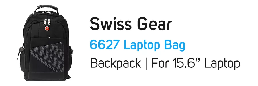 کیف کوله پشتی لپ تاپ سوئیس گیر مدل Swiss Gear 6627