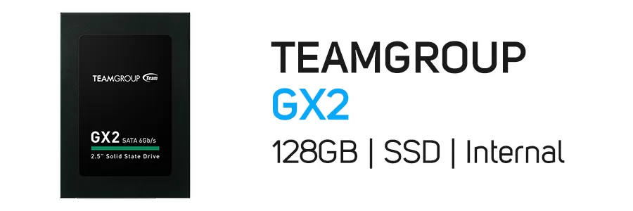 حافظه اینترنال SSD تیم گروپ ظرفیت 128 گیگابایت مدل TEAMGROUP GX2 128GB