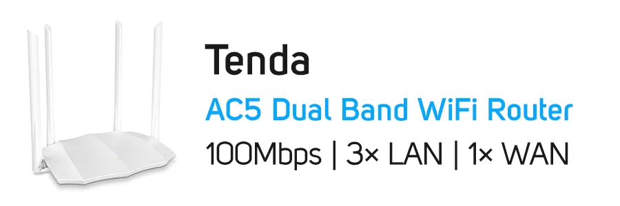 روتر بی سیم تندا مدل Tenda AC5 Wireless Router