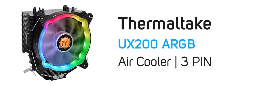 فن خنک کننده پردازنده ترمالتیک مدل Thermaltake UX200 ARGB Fan