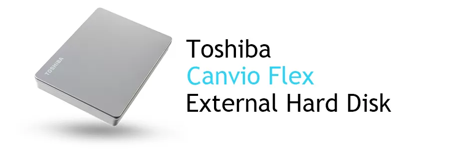هارد اکسترنال توشیبا کانویو فلکس مدل Toshiba Canvio Flex exFAT External Hard Disk