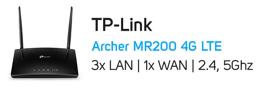 مودم روتر سیم کارتی 4G LTE تی پی لینک مدل TP-Link Archer MR200
