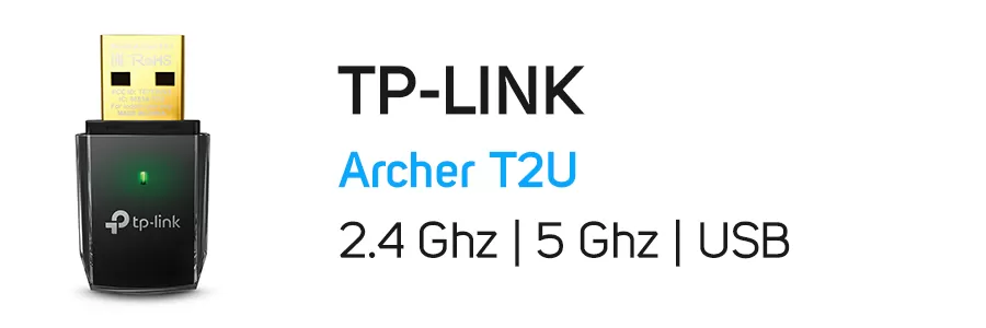 کارت شبکه بی سیم تی پی لینک مدل TP-Link Archer T2U