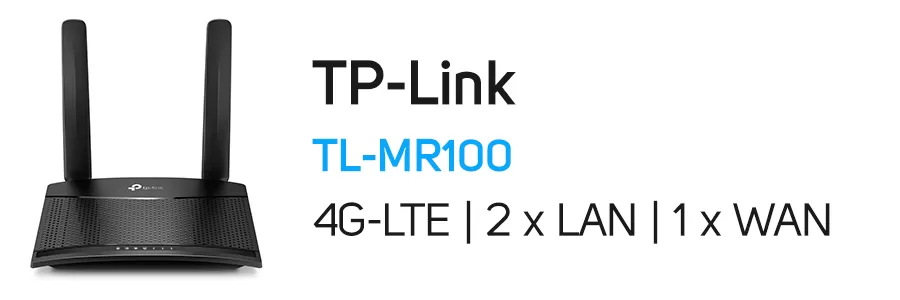 مودم روتر سیم کارتی 4G LTE تی پی لینک مدل TP-Link TL-MR100