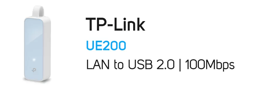 کارت شبکه تی پی لینک مدل TPLINK UE200 USB