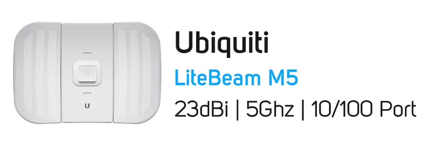 آنتن رادیو وایرلس یوبیکیوتی مدل Ubiquiti LiteBeam M5