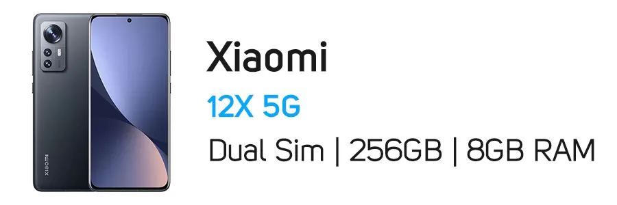 گوشی موبایل Xiaomi 12X 5G شیائومی ظرفیت 256 گیگابایت و رم 8 گیگ
