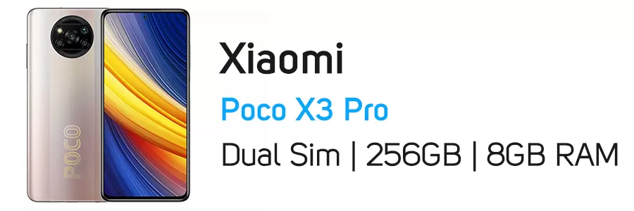 گوشی موبایل شیائومی پوکو Poco X3 Pro ظرفیت 256 گیگابایت و رم 8 گیگابایت