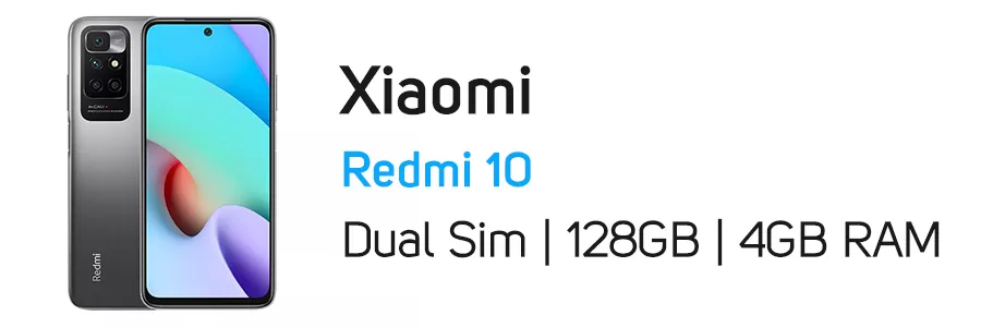 گوشی موبایل شیائومی ردمی Xiaomi Redmi 10 ظرفیت 128 گیگابایت و رم 4 گیگابایت