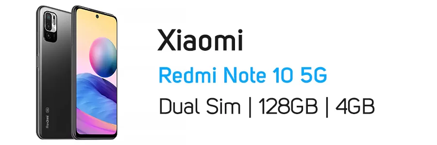 گوشی موبایل شیائومی Xiaomi Redmi Note 10 5G ظرفیت 128 گیگابایت و رم 4 گیگابایت