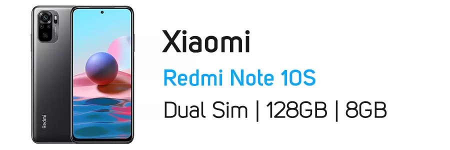 گوشی موبایل شیائومی Xiaomi Redmi Note 10S ظرفیت 128 گیگابایت و رم 8 گیگابایت