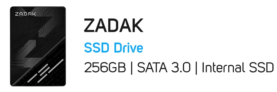 حافظه SSD ظرفیت 256 گیگابایت زاداک مدل ZADAK TWSS3 256GB SSD